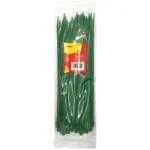 Am-Tech 300x4.8mm Cable Ties Green pk60 - Image 2