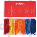 Am-Tech 50 Piece Cable Tidy Assortment - Image 3
