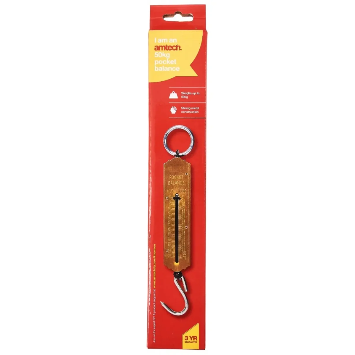 Amtech Pocket Balance 50kg - Image 3