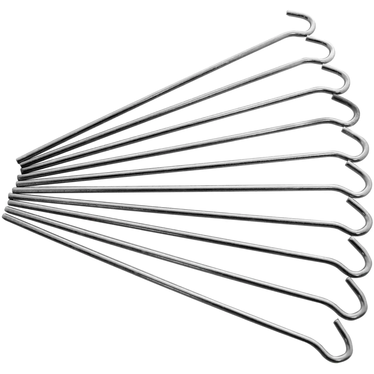 Amtech Metal Tent Pegs 10Pk - Image 1
