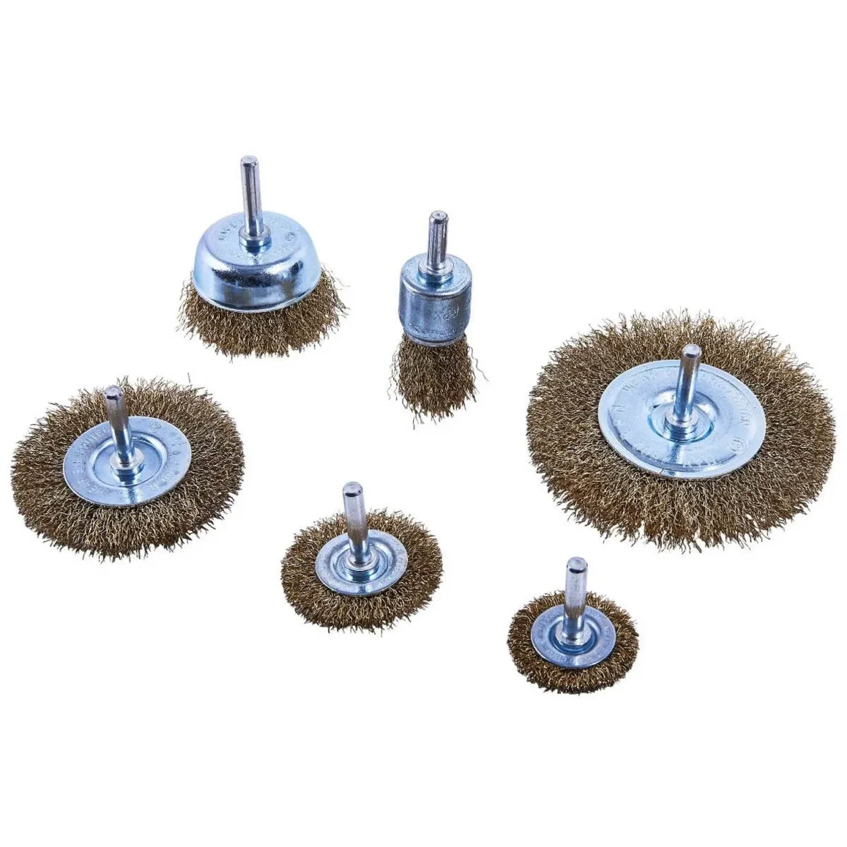6 Piece Wire Wheel Brush Set - Image 2