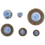 6 Piece Wire Wheel Brush Set - Image 4