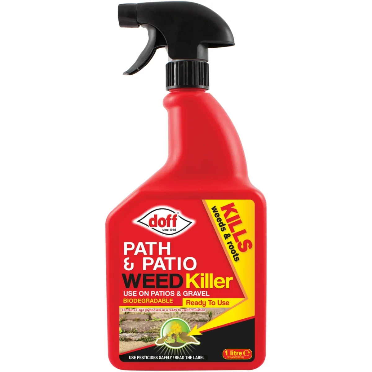 Doff Path & Patio Weedkiller Gun 1ltr - Image 1