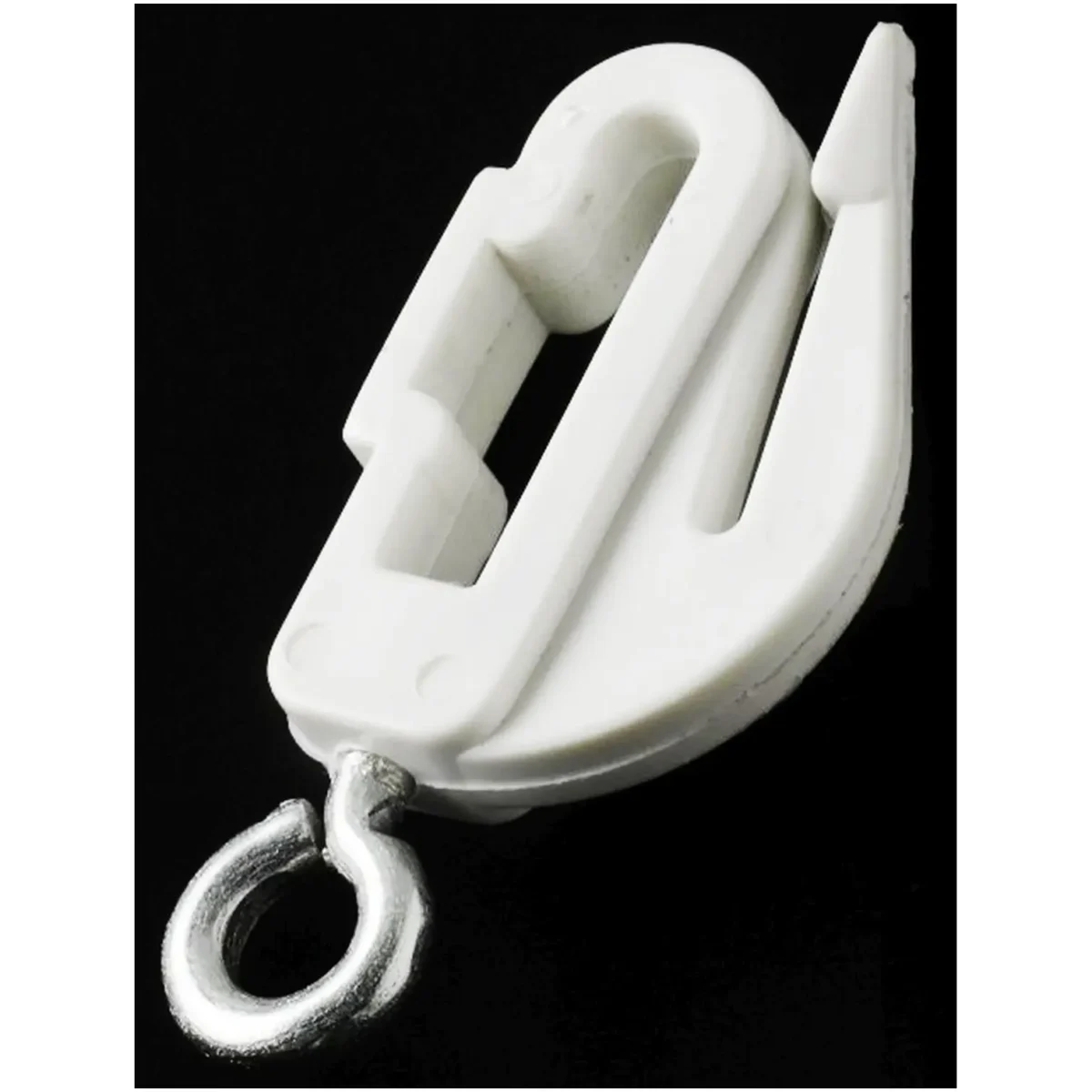 Harrison Drape White Drape End Stops Pack of 2 - Image 1