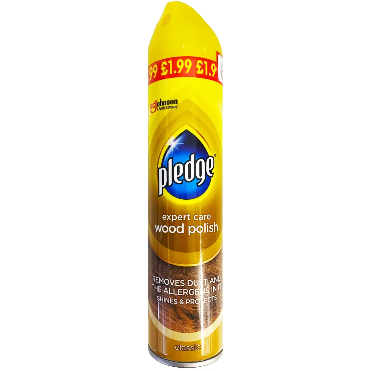 Pledge Wood Classic 250ml - Image 1