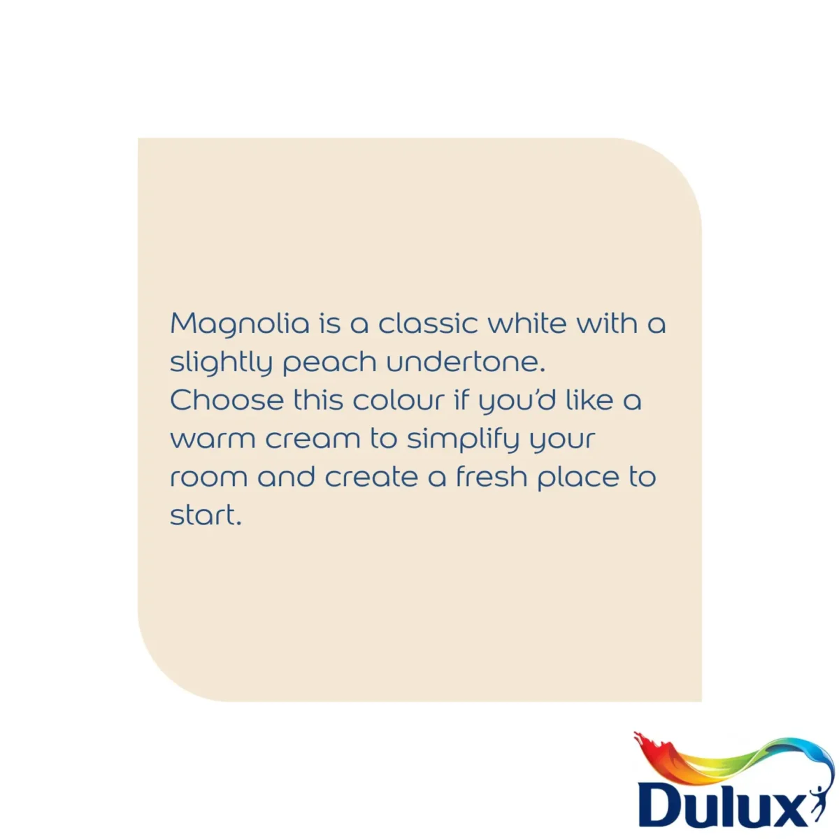 Dulux Matt Magnolia 2.5L - Image 4