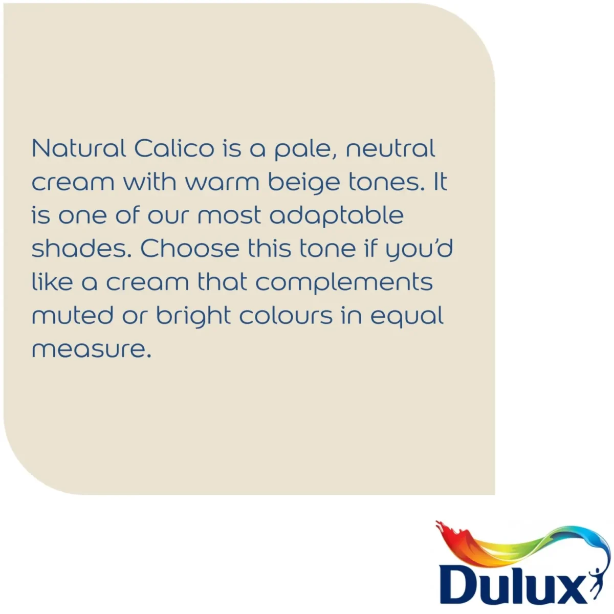 Dulux Matt Natural Calico 2.5L - Image 3