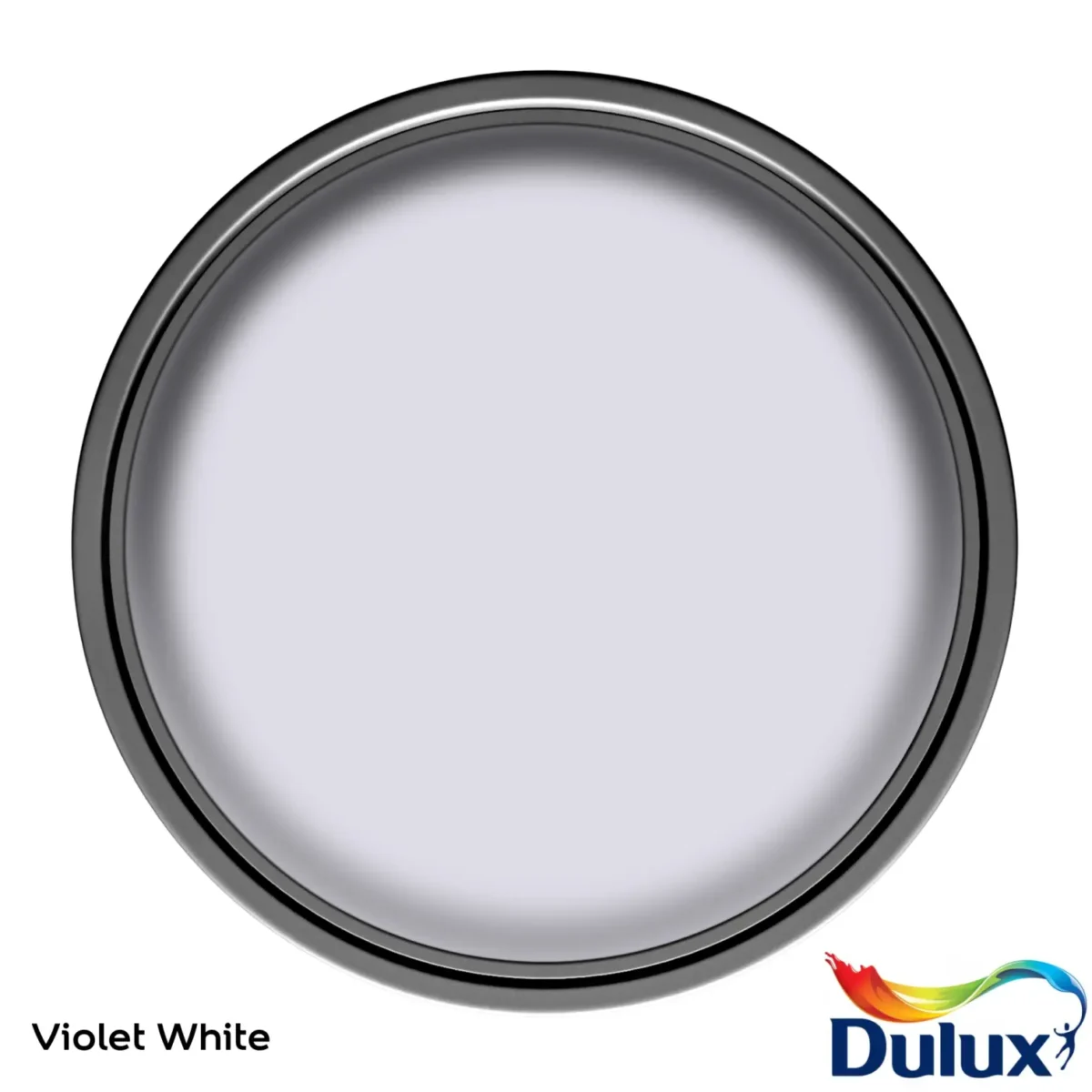 Dulux Matt Violet White 2.5L - Image 4