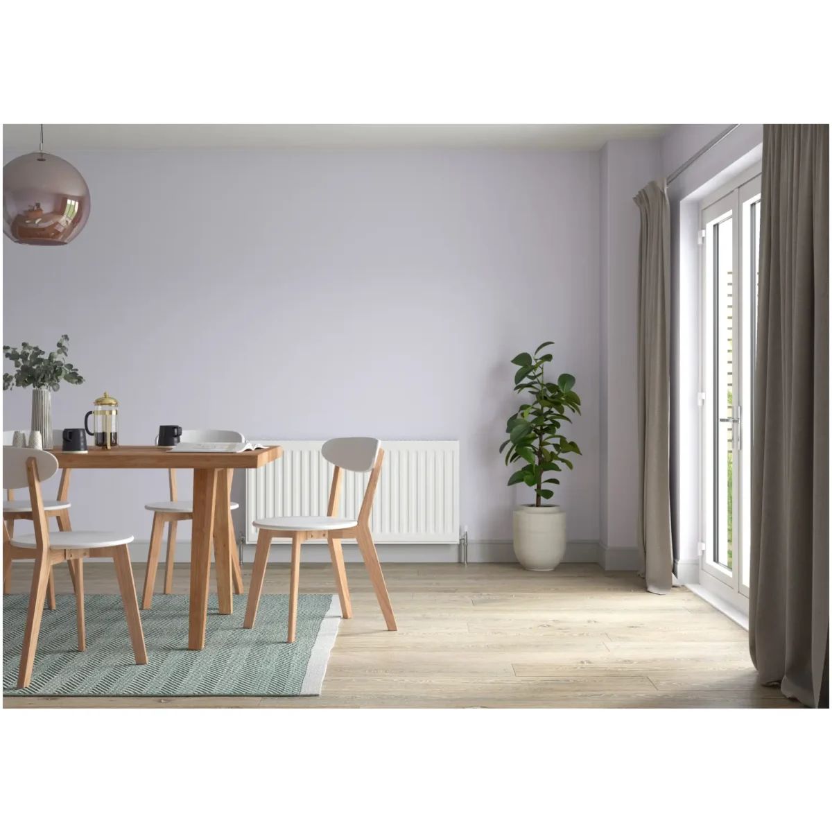 Dulux Matt Violet White 2.5L - Image 7