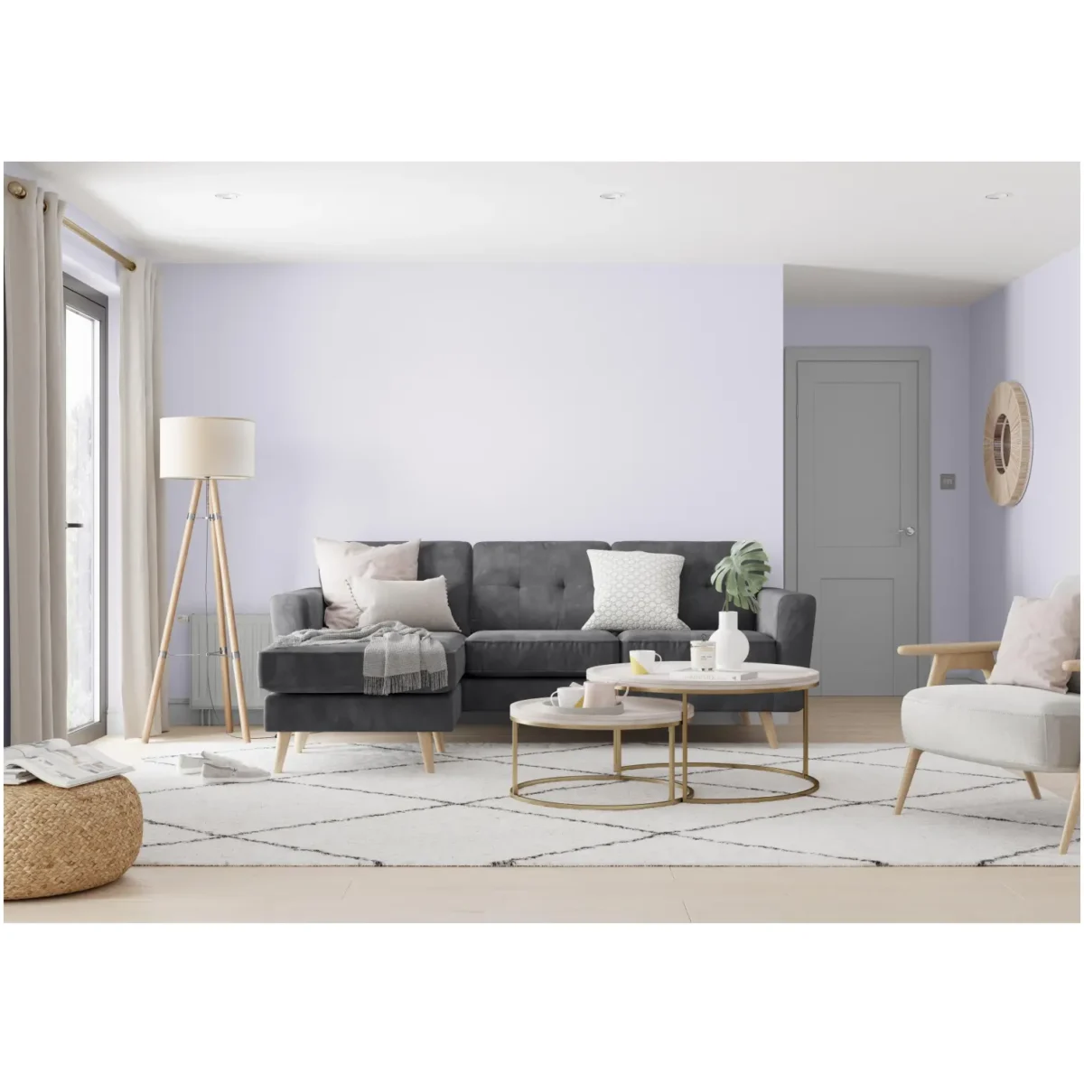 Dulux Matt Violet White 2.5L - Image 9