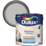 Dulux Matt Perfectly Taupe 2.5L - Image 2