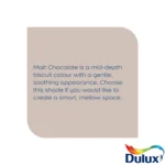Dulux Matt Malt Chocolate 2.5L - Image 3