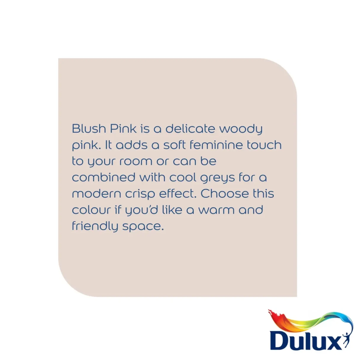 Dulux Matt Blush Pink 2.5L - Image 4