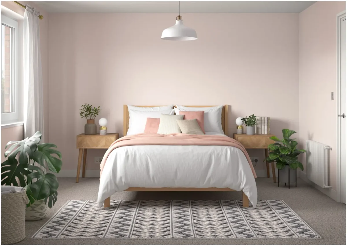 Dulux Matt Blush Pink 2.5L - Image 9