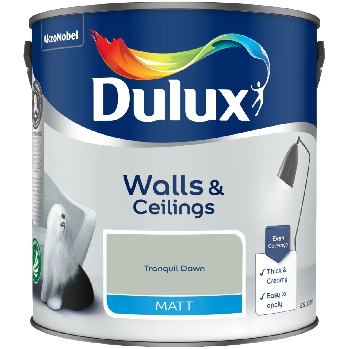 Dulux Matt Tranquil Dawn  2.5L - Image 1