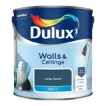 Dulux 2.5Ltr Matt Indigo Shade