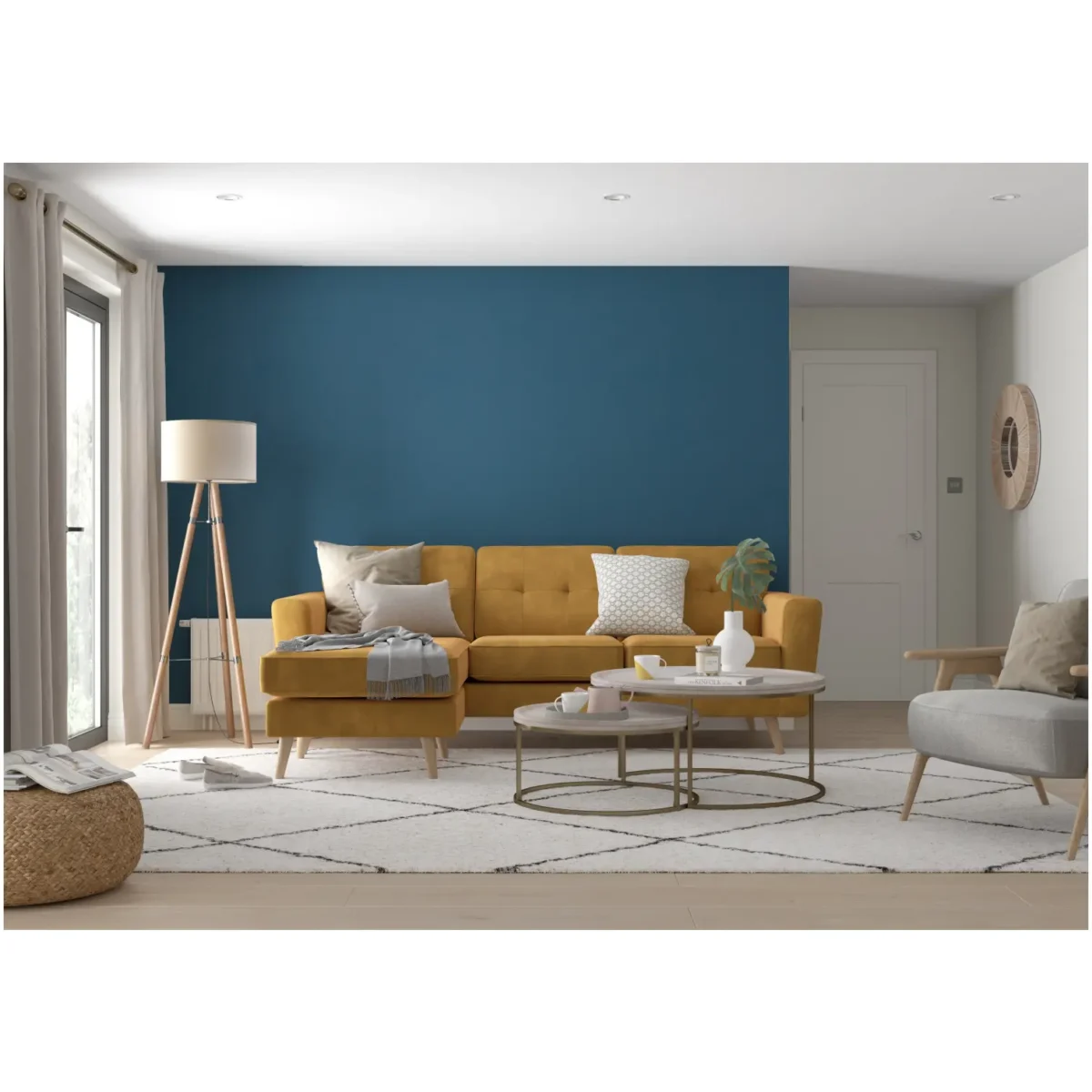 Dulux 2.5Ltr Matt Indigo Shade - Image 6