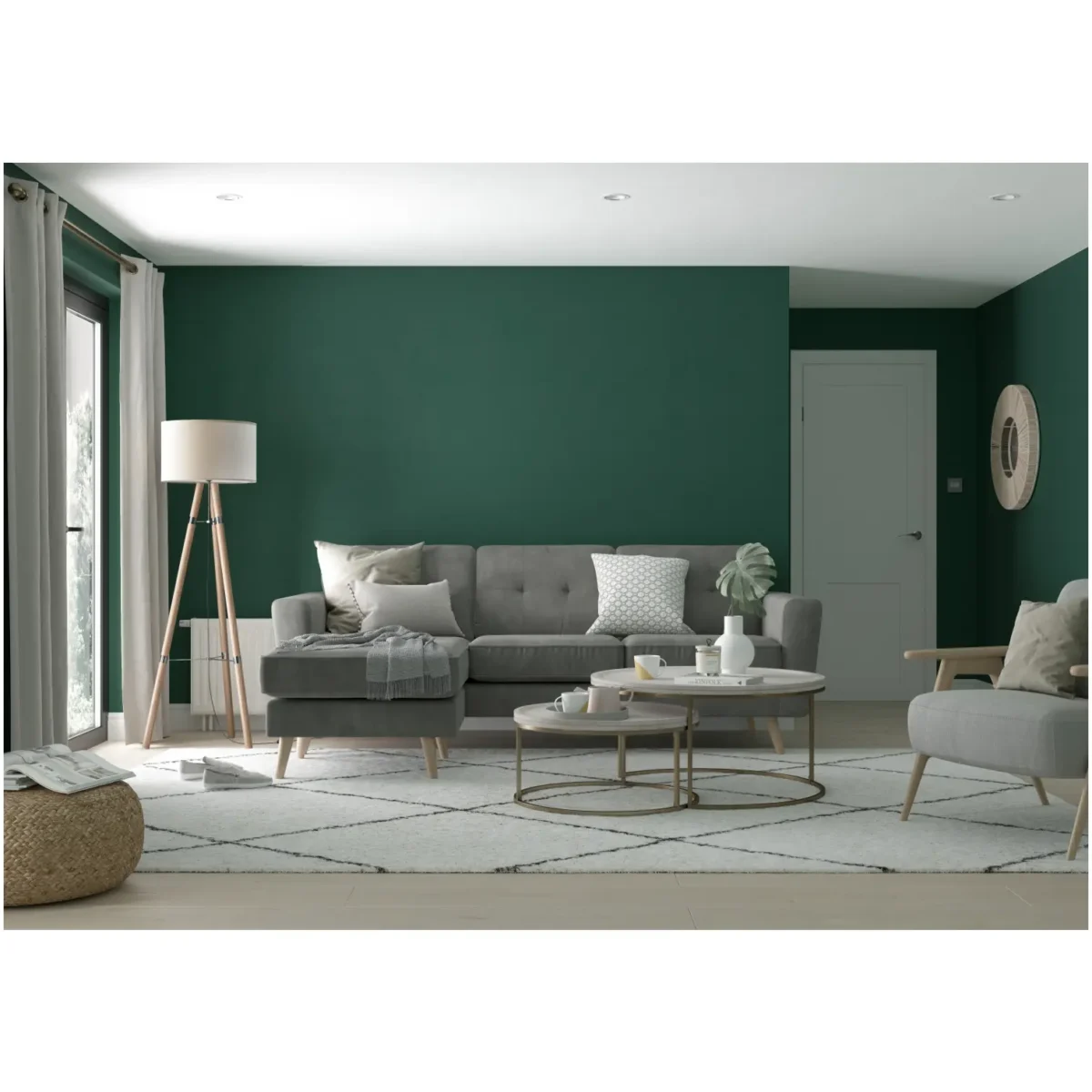 Dulux 2.5Ltr Matt Pine Needle - Image 11