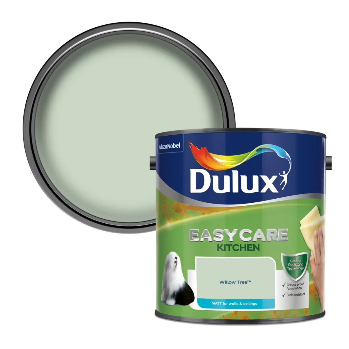 Dulux Easycare Kitchen Willow Tree 2.5L - Image 2