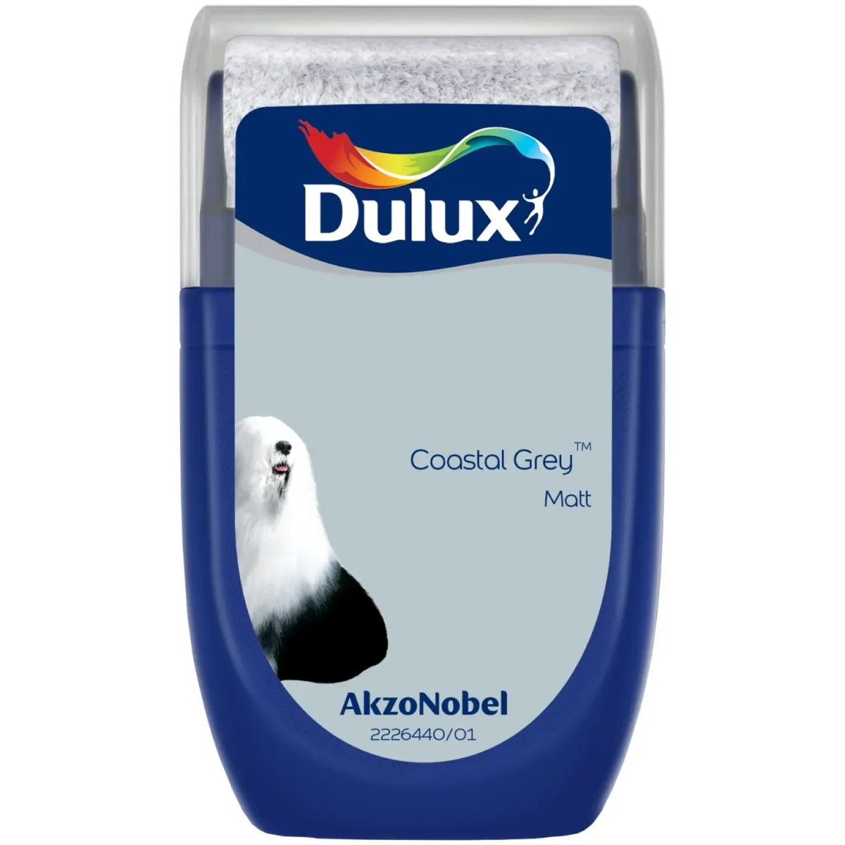 Dulux Tester Coastal Grey 30ml - Image 1