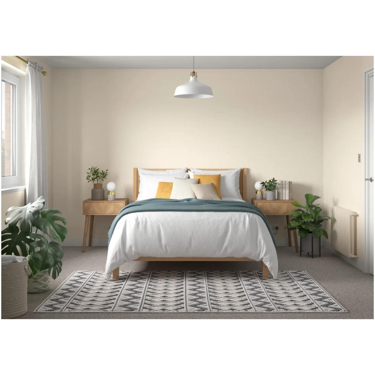 Dulux Easycare Matt Magnolia 2.5L - Image 12