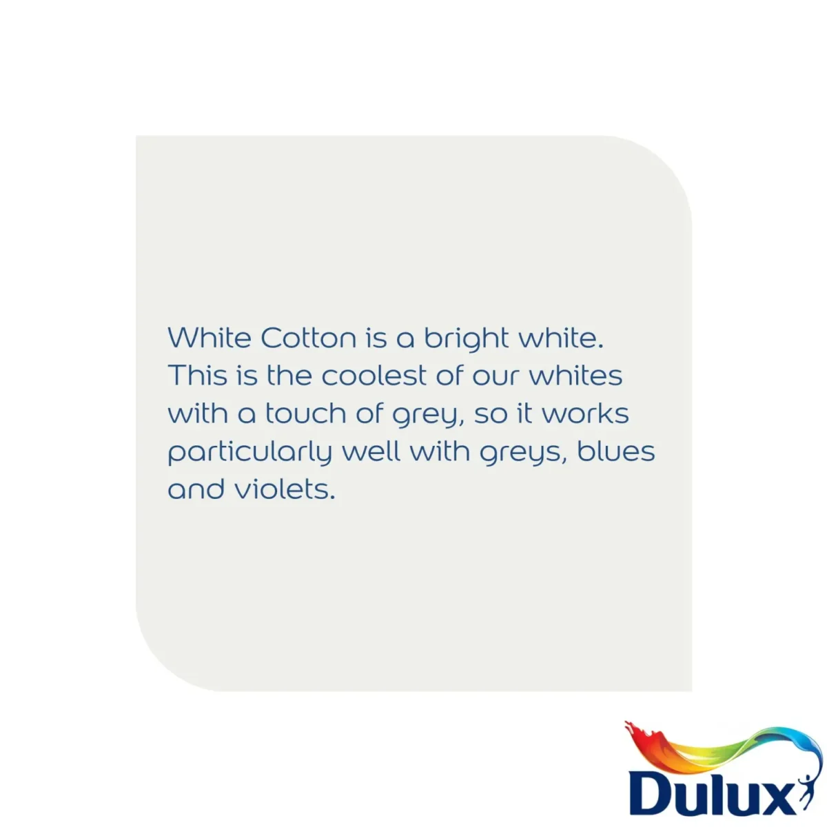 Dulux Easycare Matt White Cotton 2.5L - Image 4