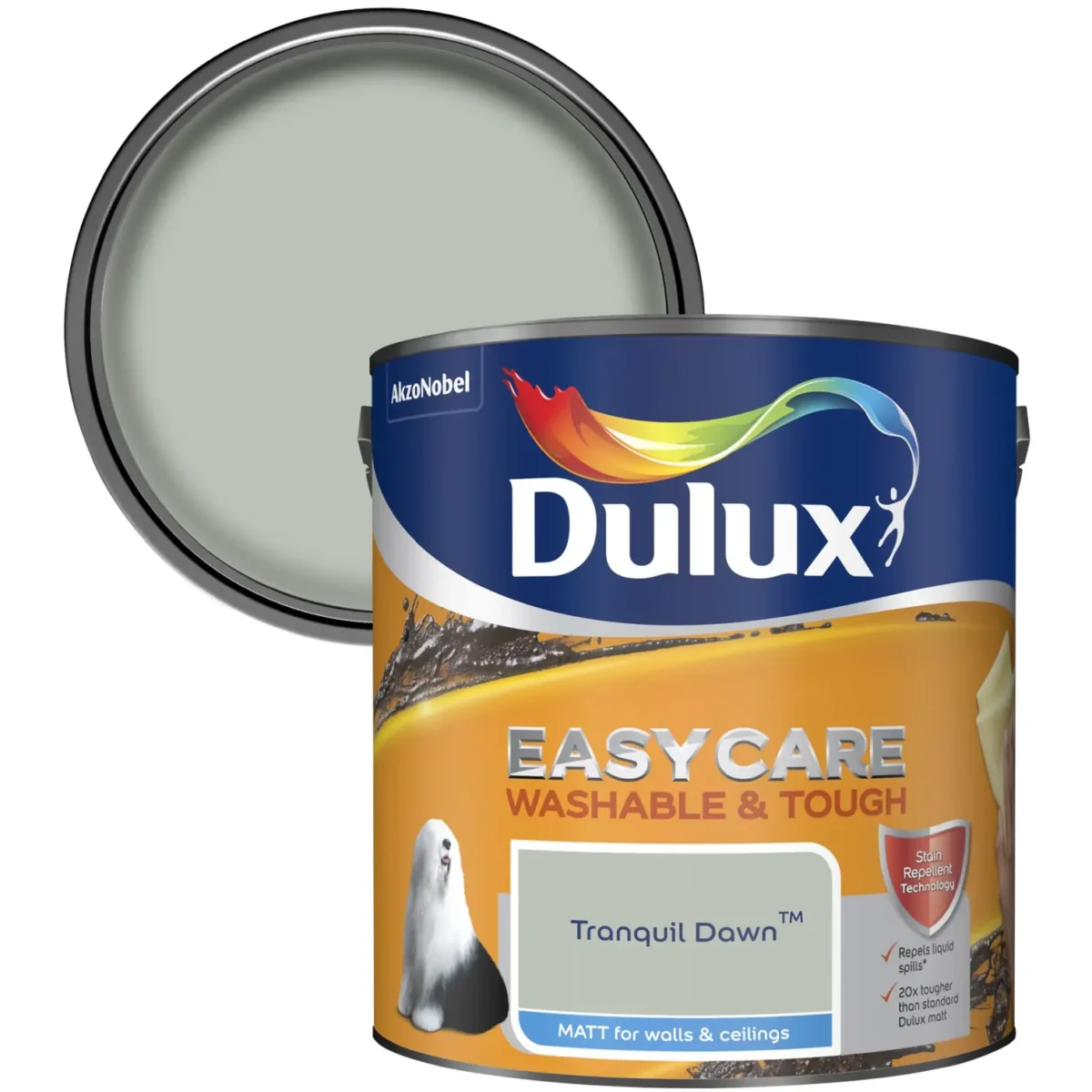 Dulux Easycare Tranquil Dawn 2.5L - Image 2