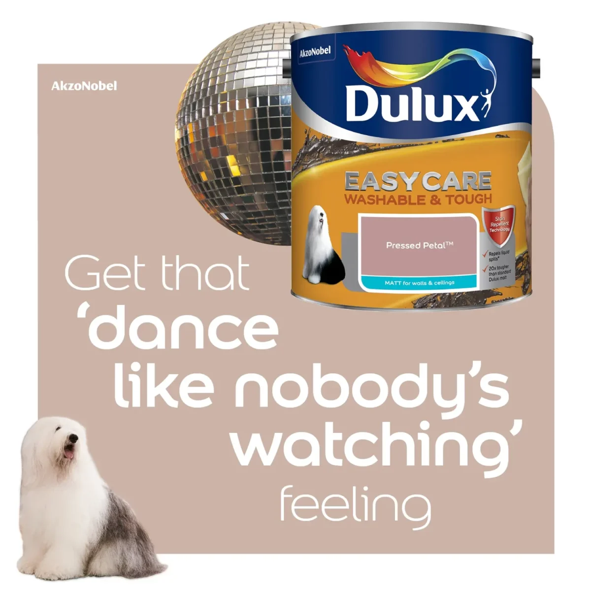 Dulux Easycare Pressed Petal 2.5L - Image 4
