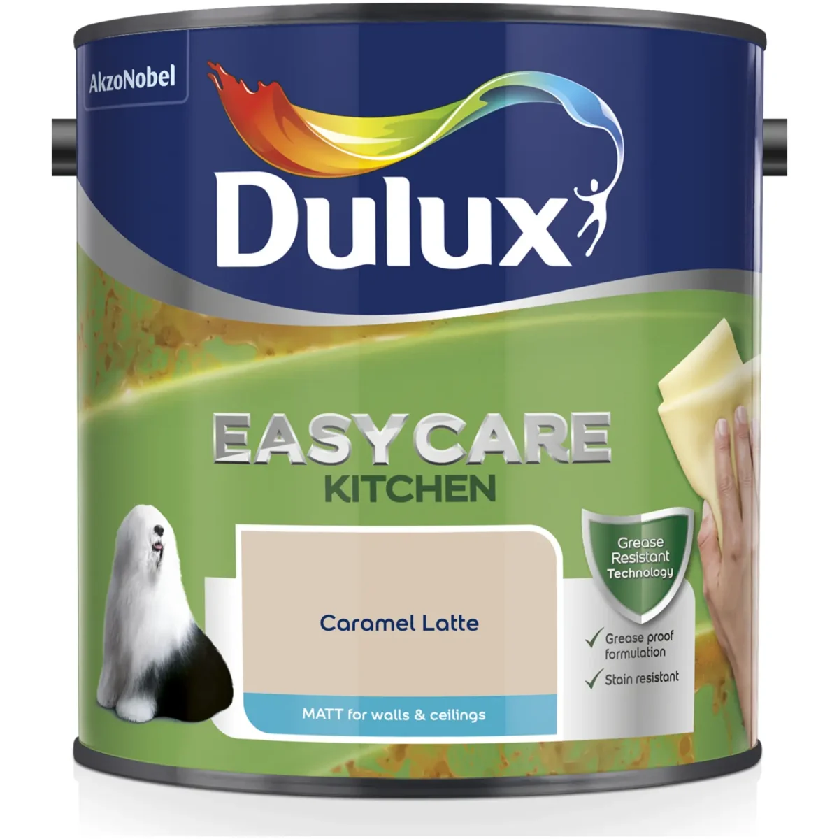 Dulux Easycare Kitchen Caramel Latte 2.5L - Image 1