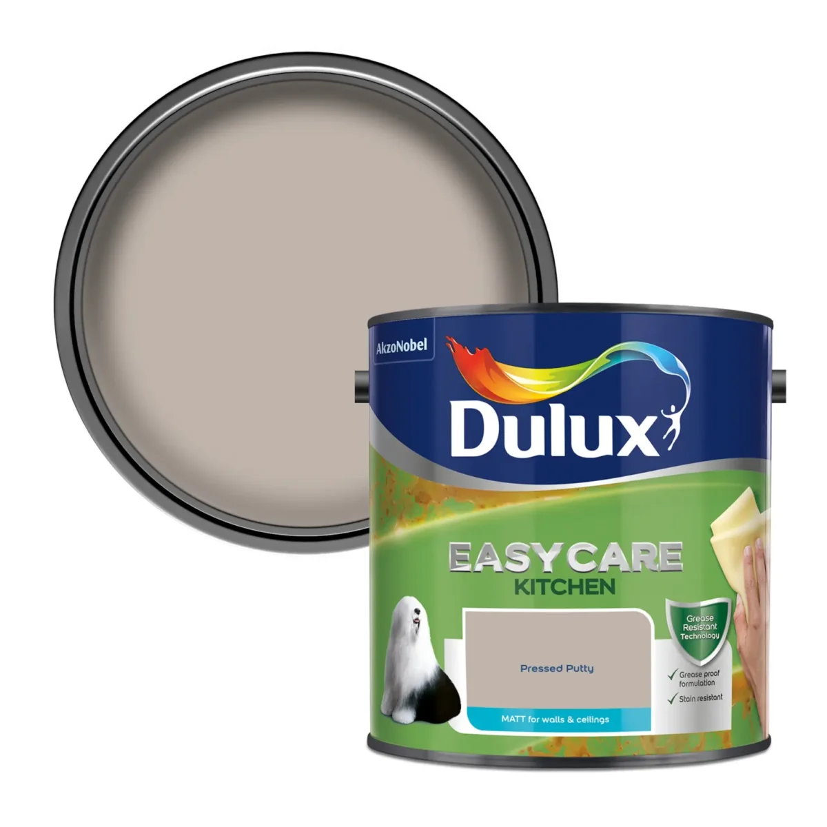 Dulux Kitchen Pressed Putty 2.5L - Image 2