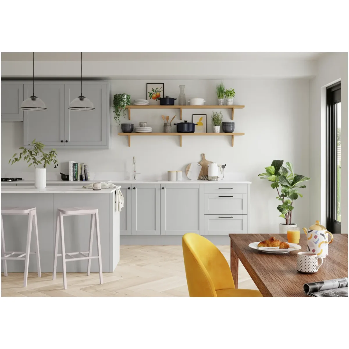 Dulux Kitchen White Mist 2.5L - Image 5