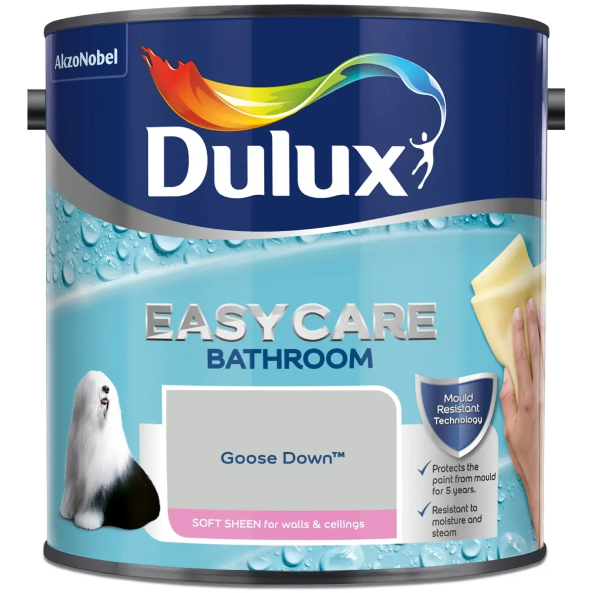 Dulux Bathroom Goose Down  2.5L - Image 1