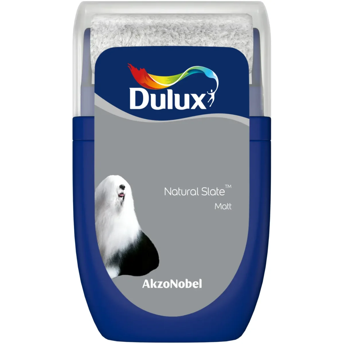 Dulux Tester Natural Slate Matt 30ml - Image 1