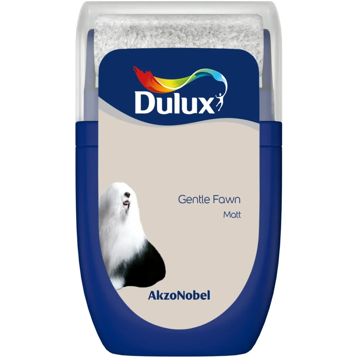 Dulux Tester Gentle Fawn Matt 30ml - Image 1