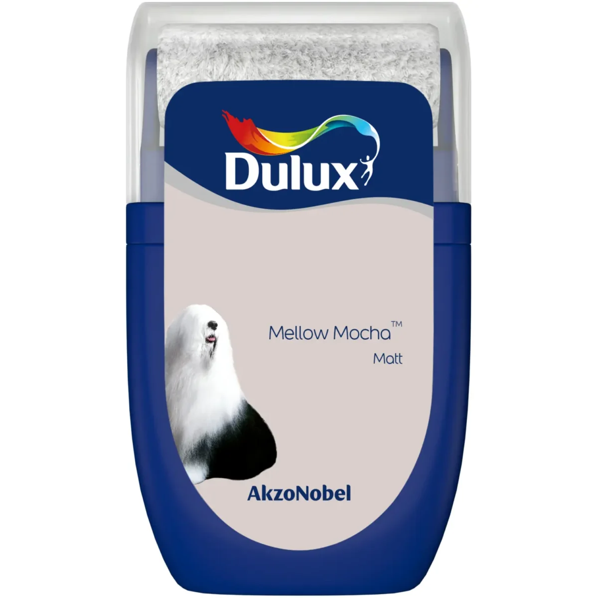 Dulux Tester Mellow Mocha Matt 30ml - Image 1