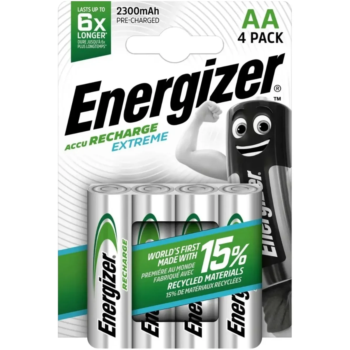 Energizer Rechargeable Battery 2300mAh (CD4) AA