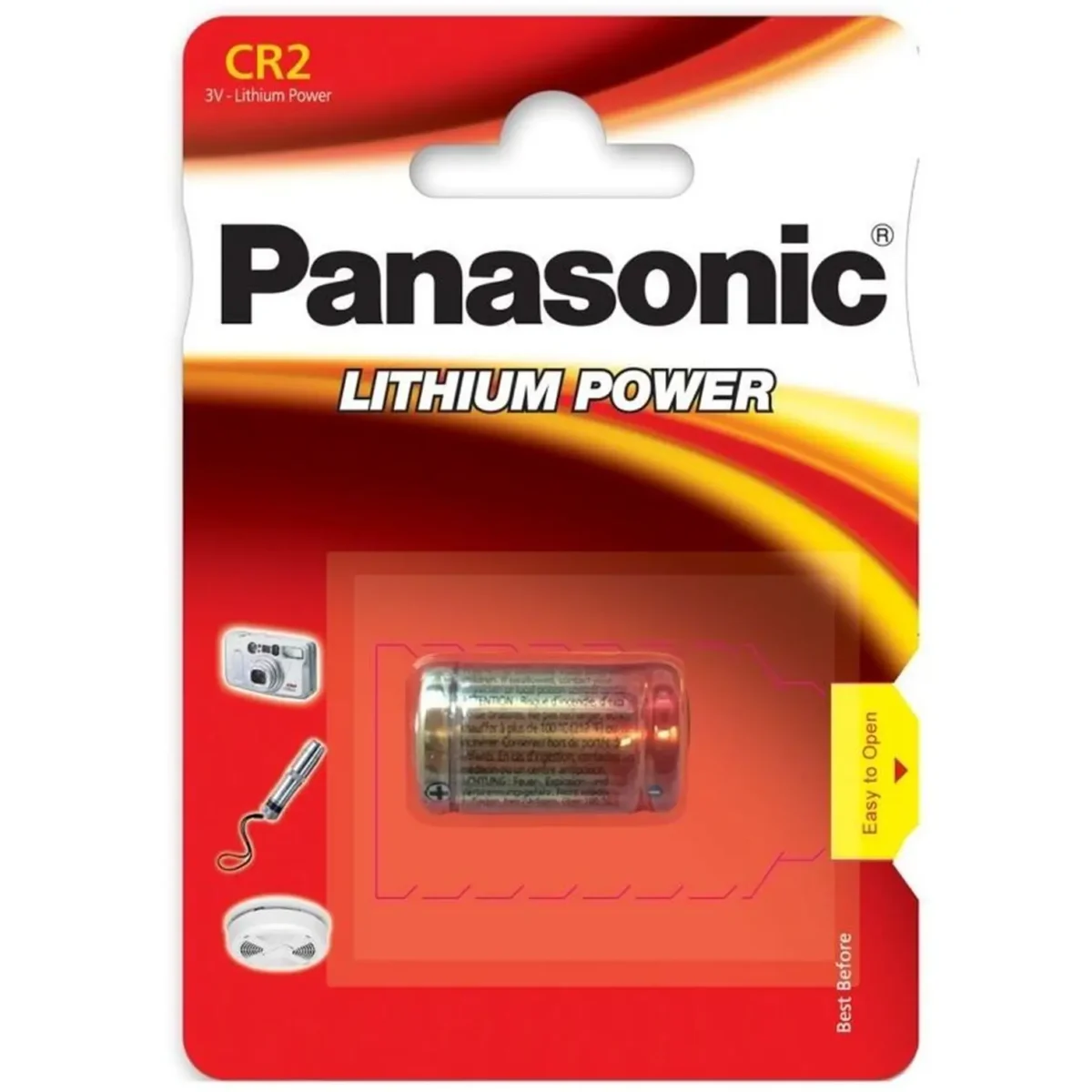 Panasonic CR2 Lithium Power Battery - Image 1