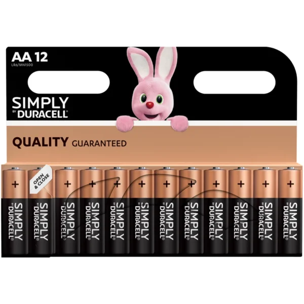 Duracell AA Batteries pk12