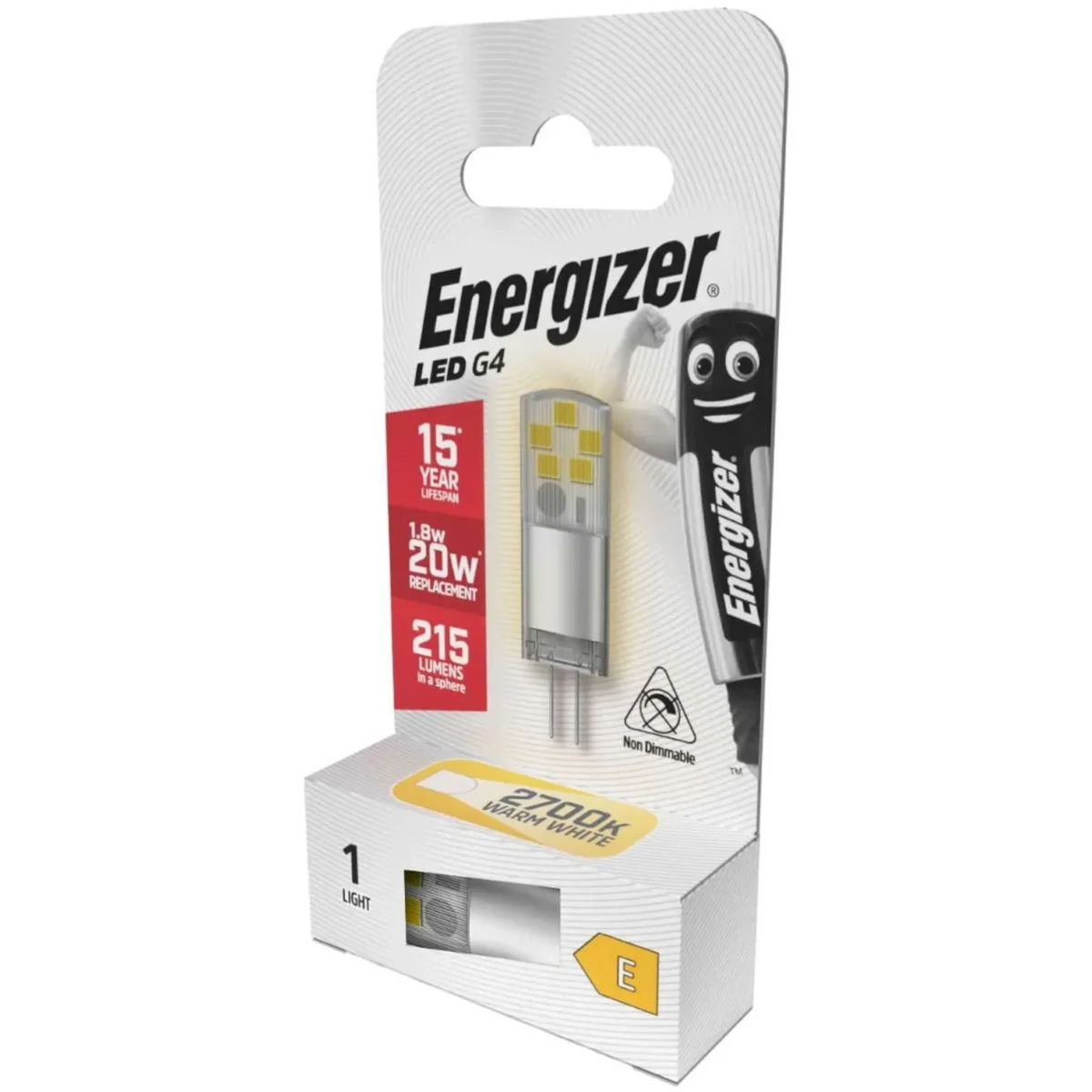 Energizer G4 Capsule 20W LED pk1 - Image 2