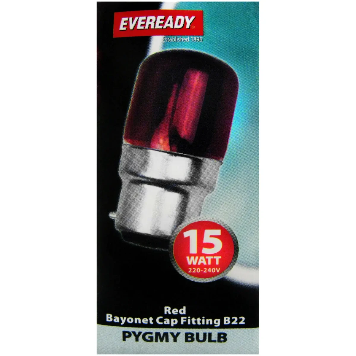 Eveready 15W RED BC Pygmy - Image 1