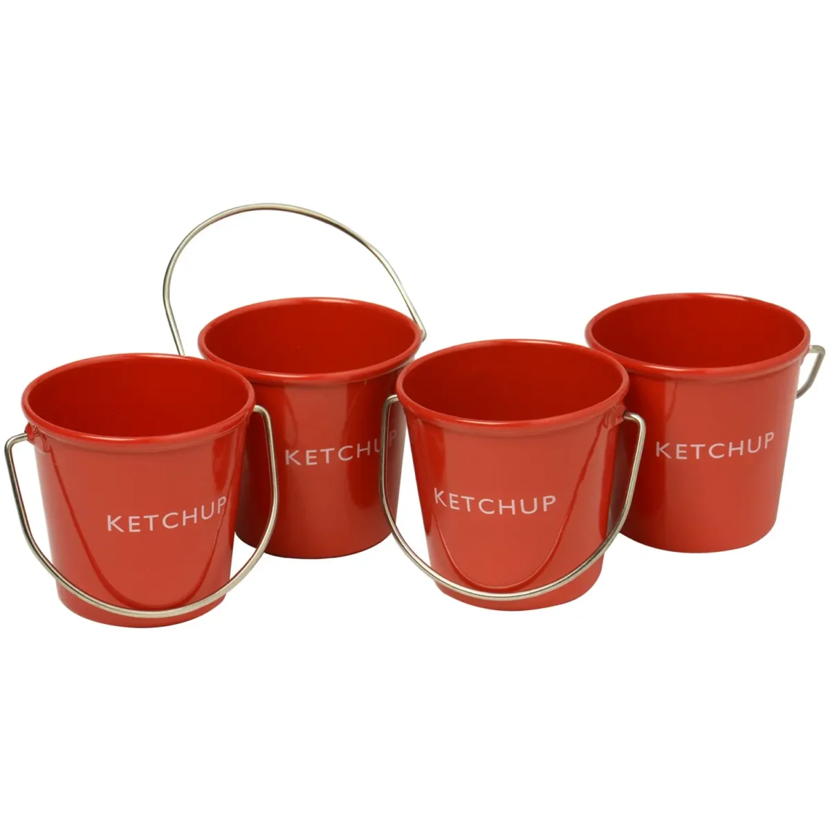Eddingtons Set of 4 Ketchup Buckets - Image 1