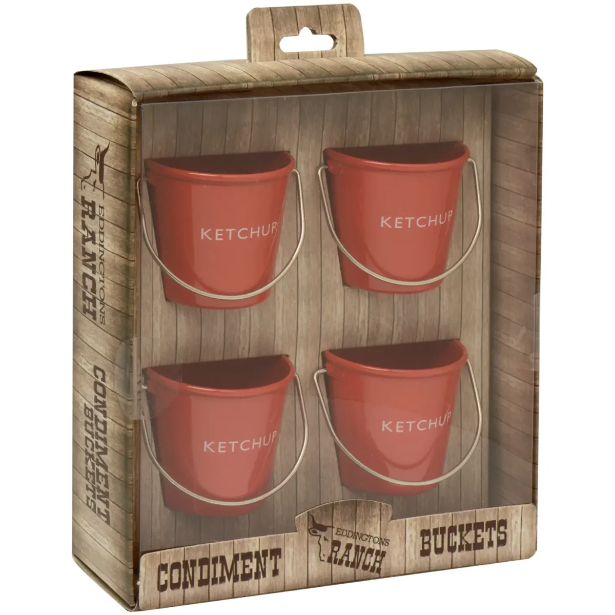 Eddingtons Set of 4 Ketchup Buckets - Image 2