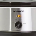 Daewoo Slow Cooker Stainless Steel 3.5Ltr - Image 4