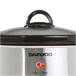 Daewoo Slow Cooker Stainless Steel 3.5Ltr - Image 5