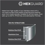 Hairy Bikers Hex Guard Saucepan 16cm - Image 4