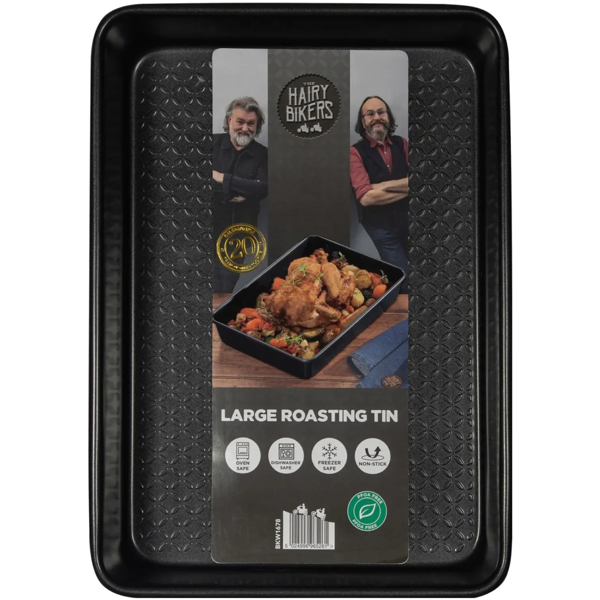 Hairy Bikers Large Non-Stick Roasting Tin 35cm - Image 1
