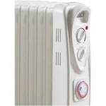 Daewoo 1.5KW Oil Filled Heater With Timer and 3 Heat Settings - Image 4