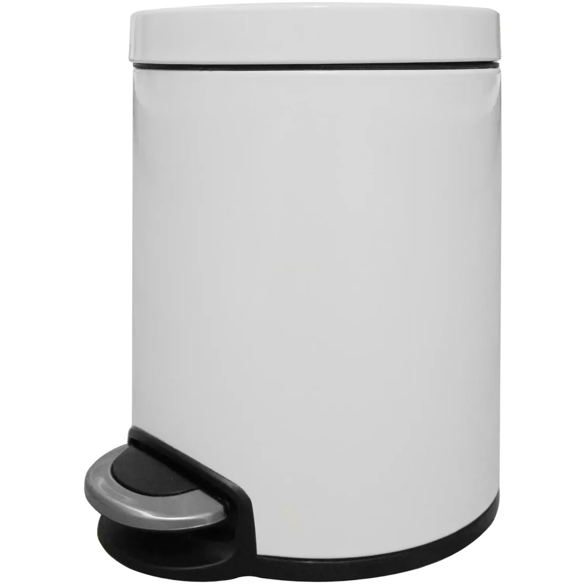 Eko Pedal Bin Soft Close Lid White 5 Litre - Image 2