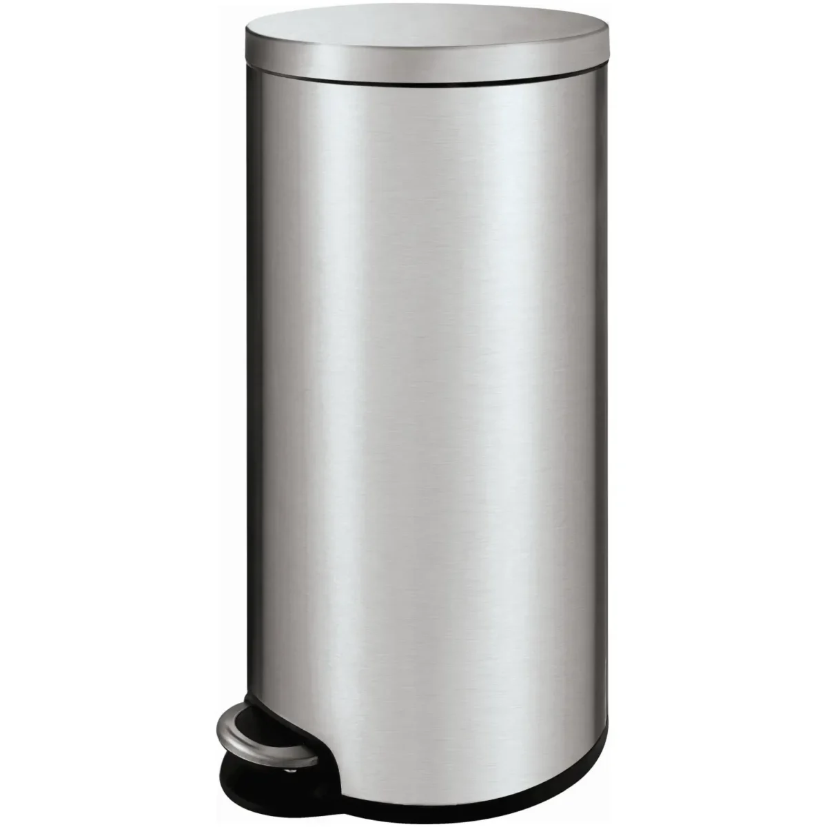 Eko Pedal Bin Stainless Steel Matt Finish Soft Close Lid 30 Litre - Image 1