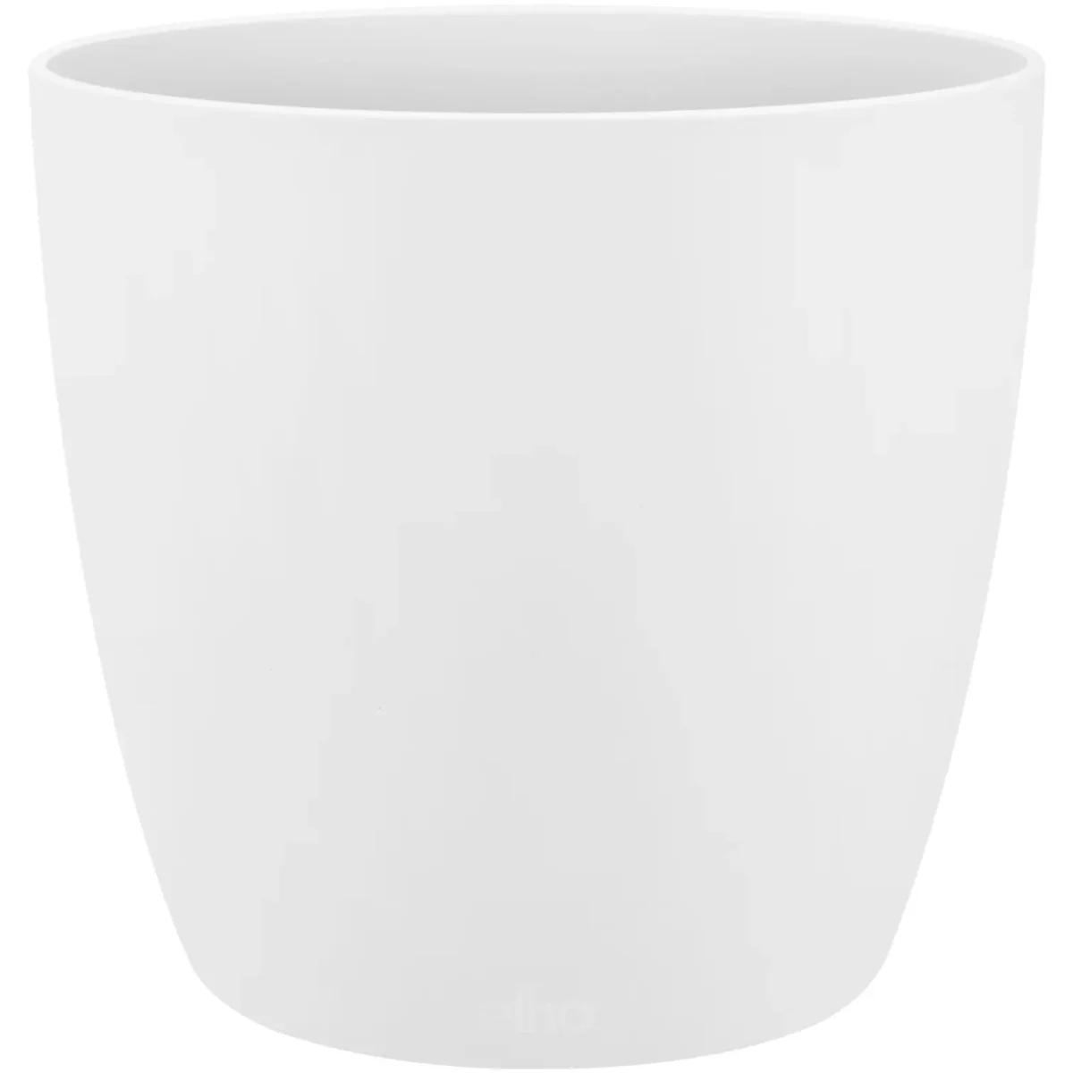 Brussels White Houseplant Pot 18cm - Image 1